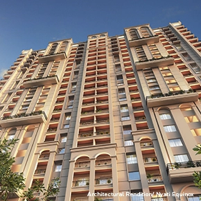 Modern high-rise building Nyati Equinox, 2bhk, 3bhk, Bavdhan Pune
